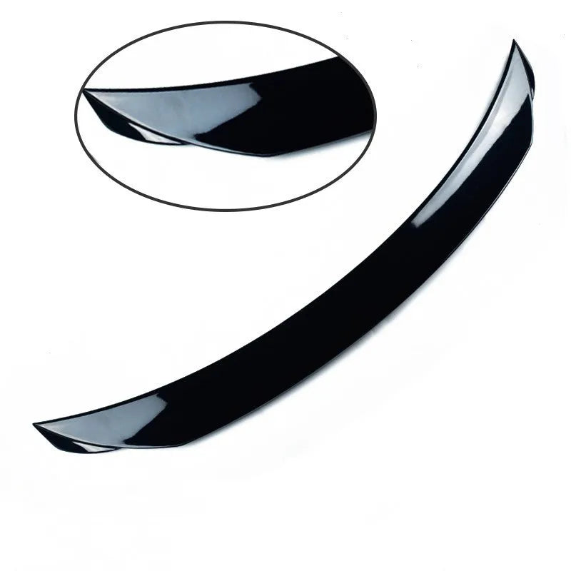 Bright black Mazda 3 tail trim blade for 2014-2021 Axela Exela models