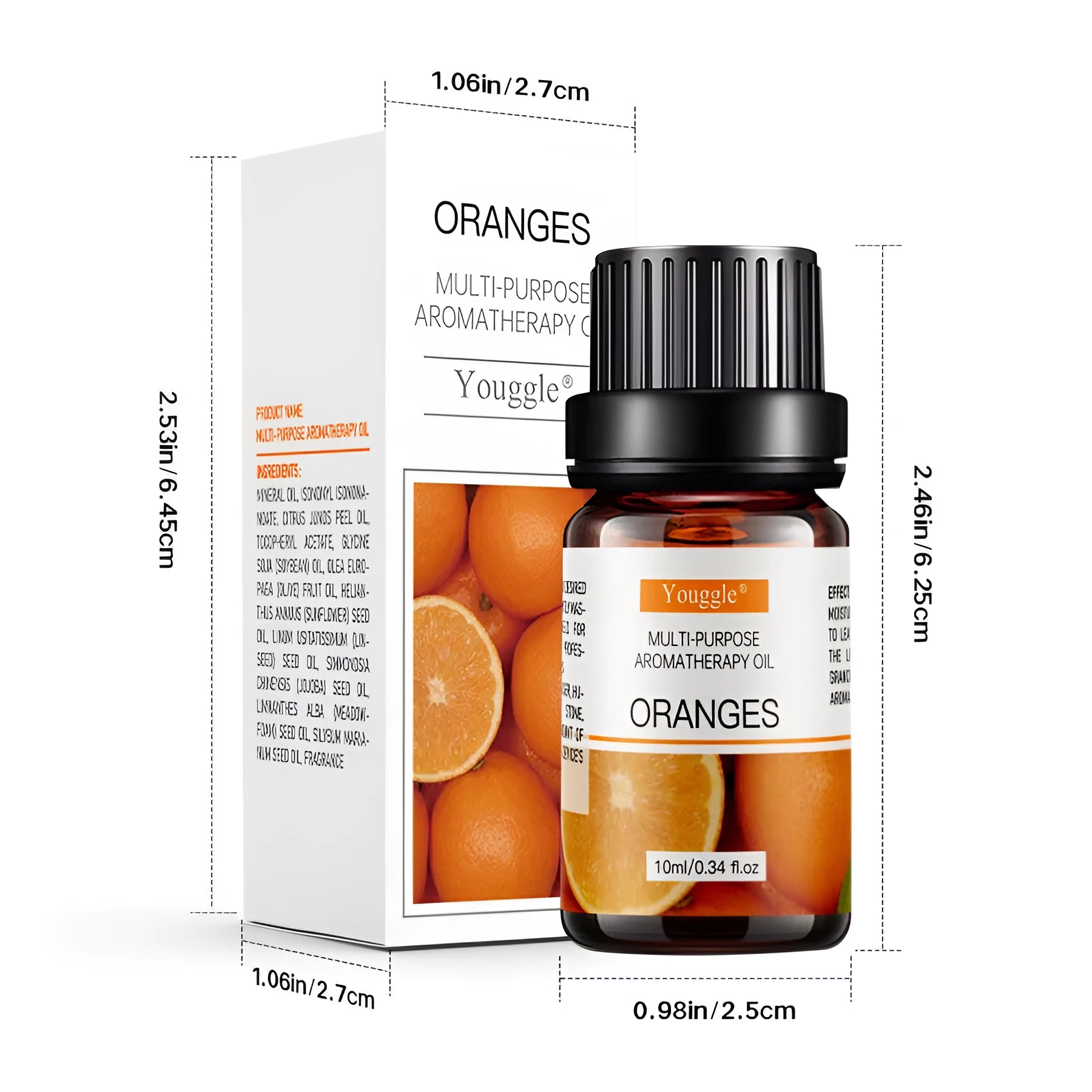 10ml bottle of custom humidifier essential oil with natural lavender scent for diffusers