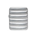 Fluffy air feeling laptop sleeve for 9.7 to 11 inch devices in black colour with elastic sides