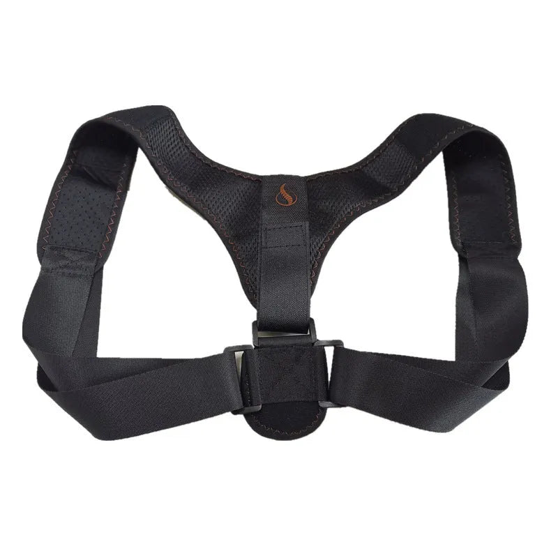Adjustable clavicular posture correction belt for back support during sitting and fitness activities