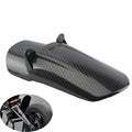 Carbon fibre motorcycle fender for light bee scrambling bike rear shock protection