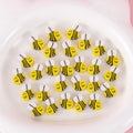 50 small colourful cartoon-themed TPR rubber erasers in a pearlescent film bag